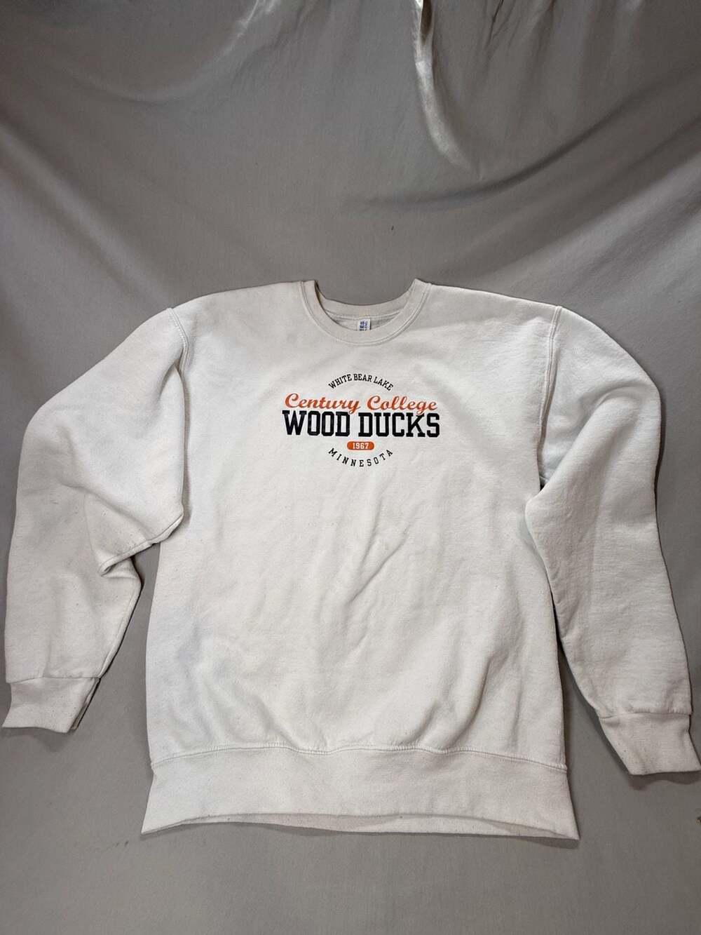 Jerzees Century College Wood Ducks Sweatshirt Size M